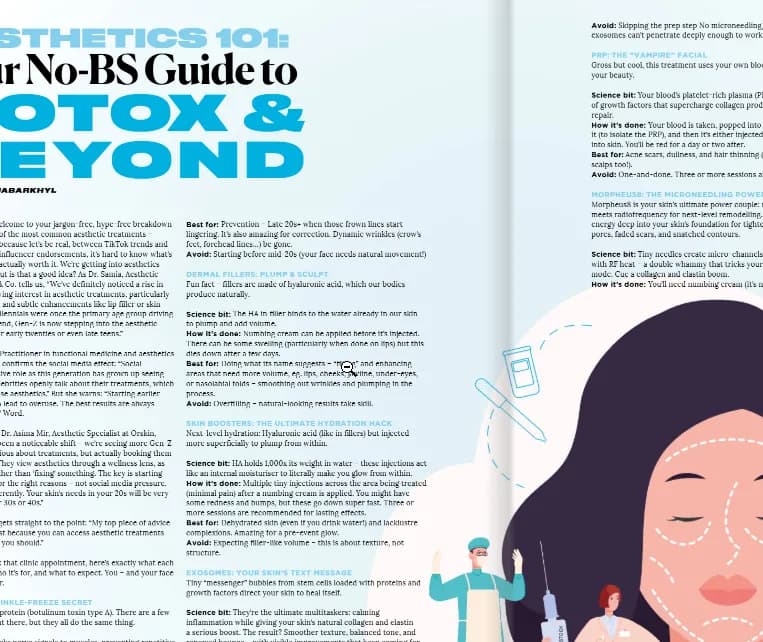 Aesthetics 101: Your No-Bs Guide to BOTOX & BEYOND